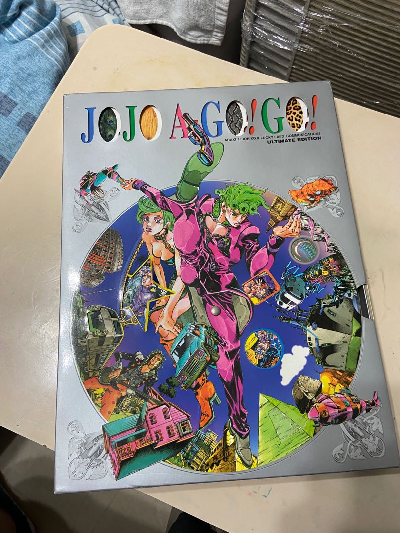 jojo畫集jojo a go！go！, 興趣及遊戲, 書本& 文具, 漫畫- Carousell