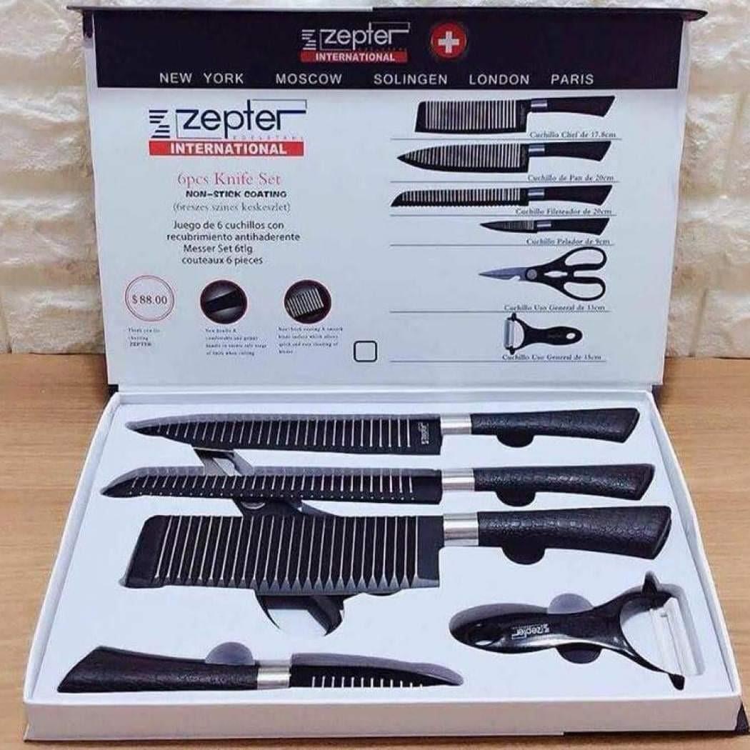 kitchen knife set zepter furniture home living home improvement organization home improvement tools accessories on carousell