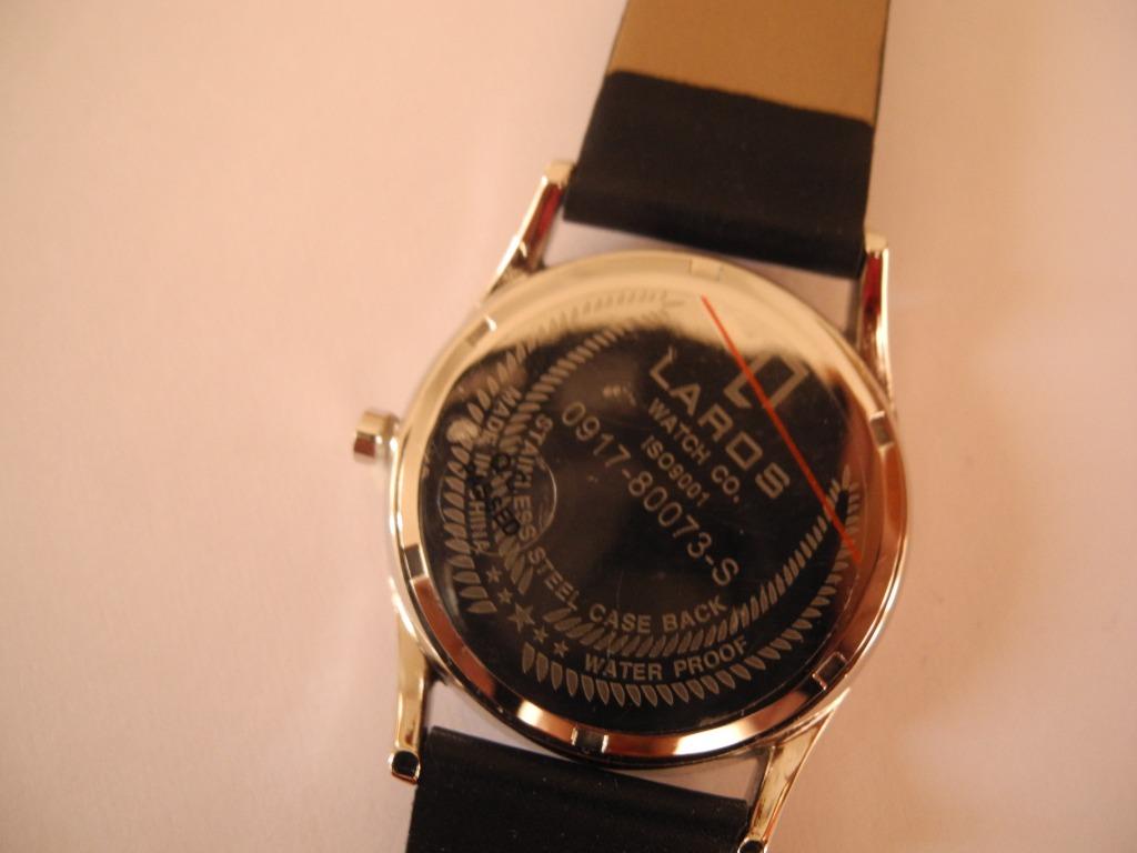 Laros Quartz Round White Dial Watch, Luxury, Watches on Carousell