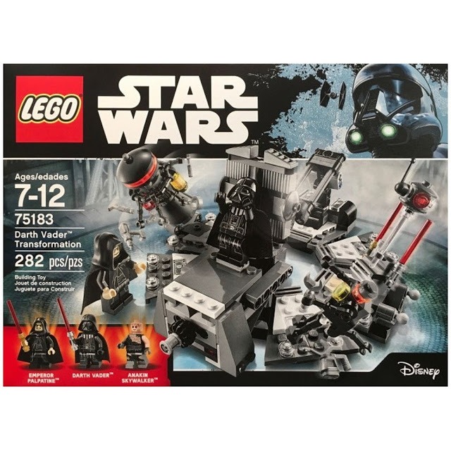 lego 75183 star wars darth vader transformation