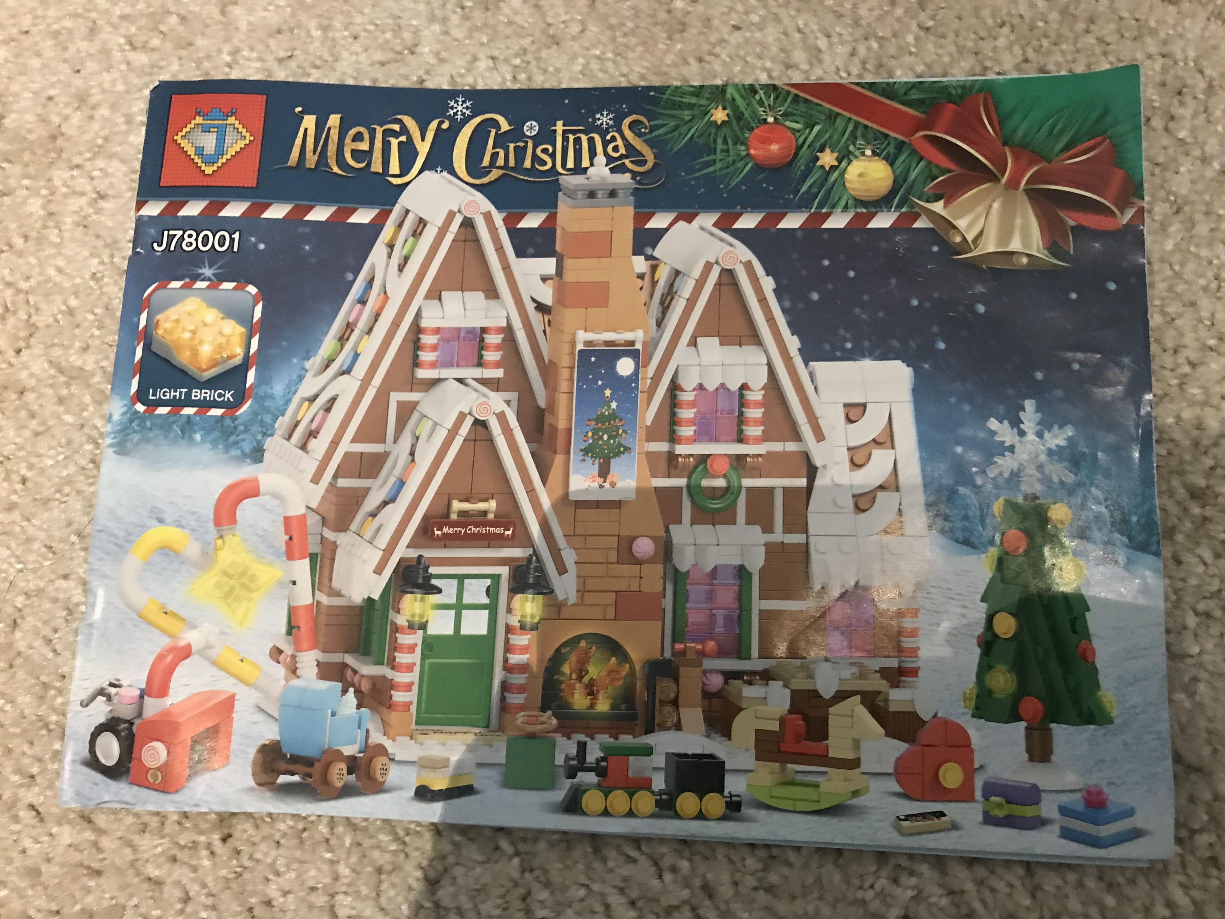 Lepin gingerbread house deals