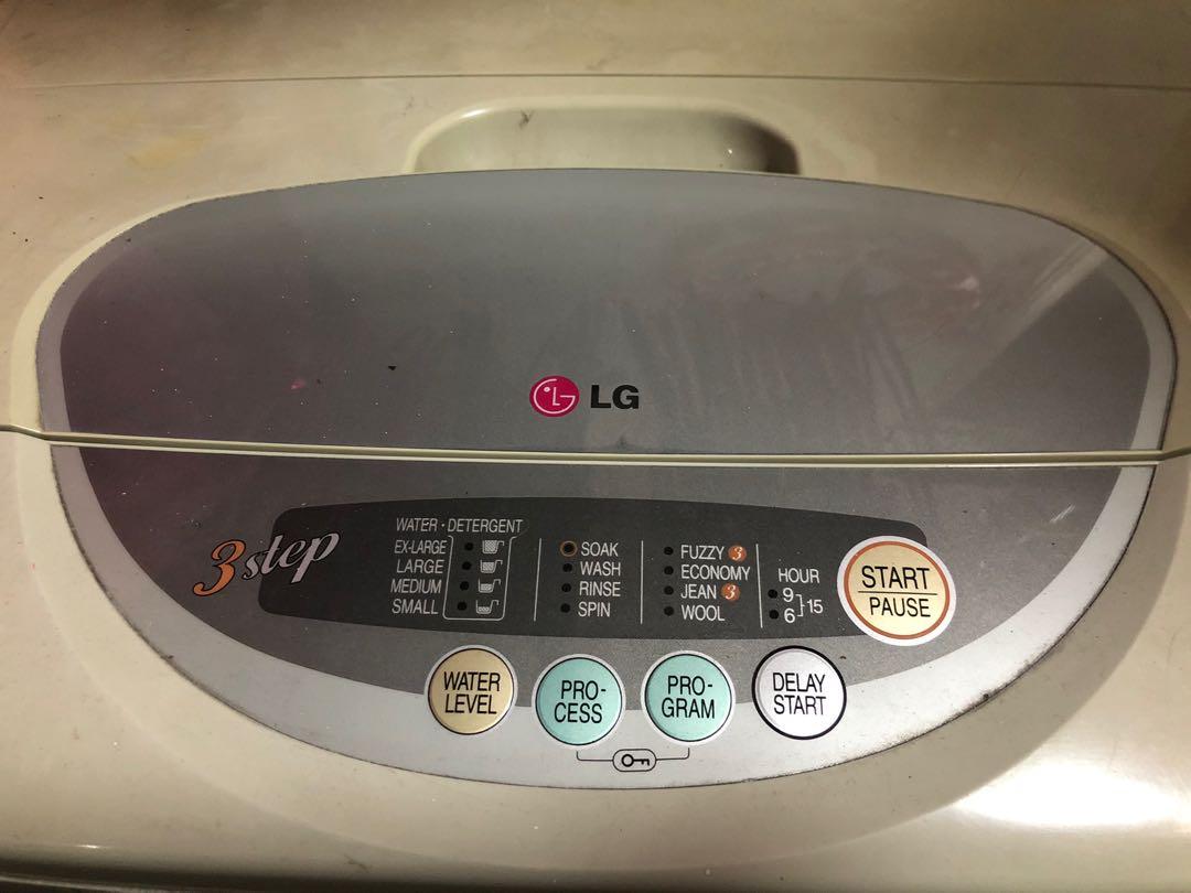 LG Fuzzy Logic 6kg Top Loader Washing Machine, TV & Home Appliances