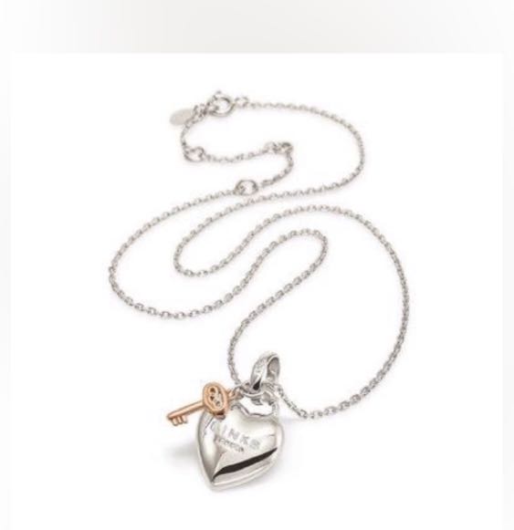 Links of London heart padlock necklace