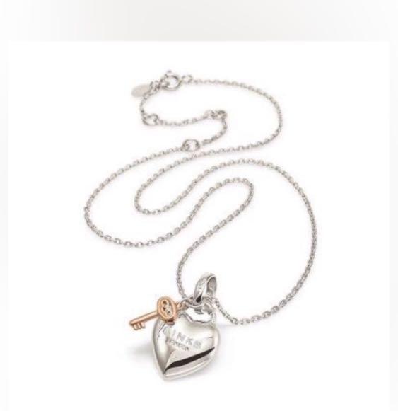 Links of London heart padlock necklace
