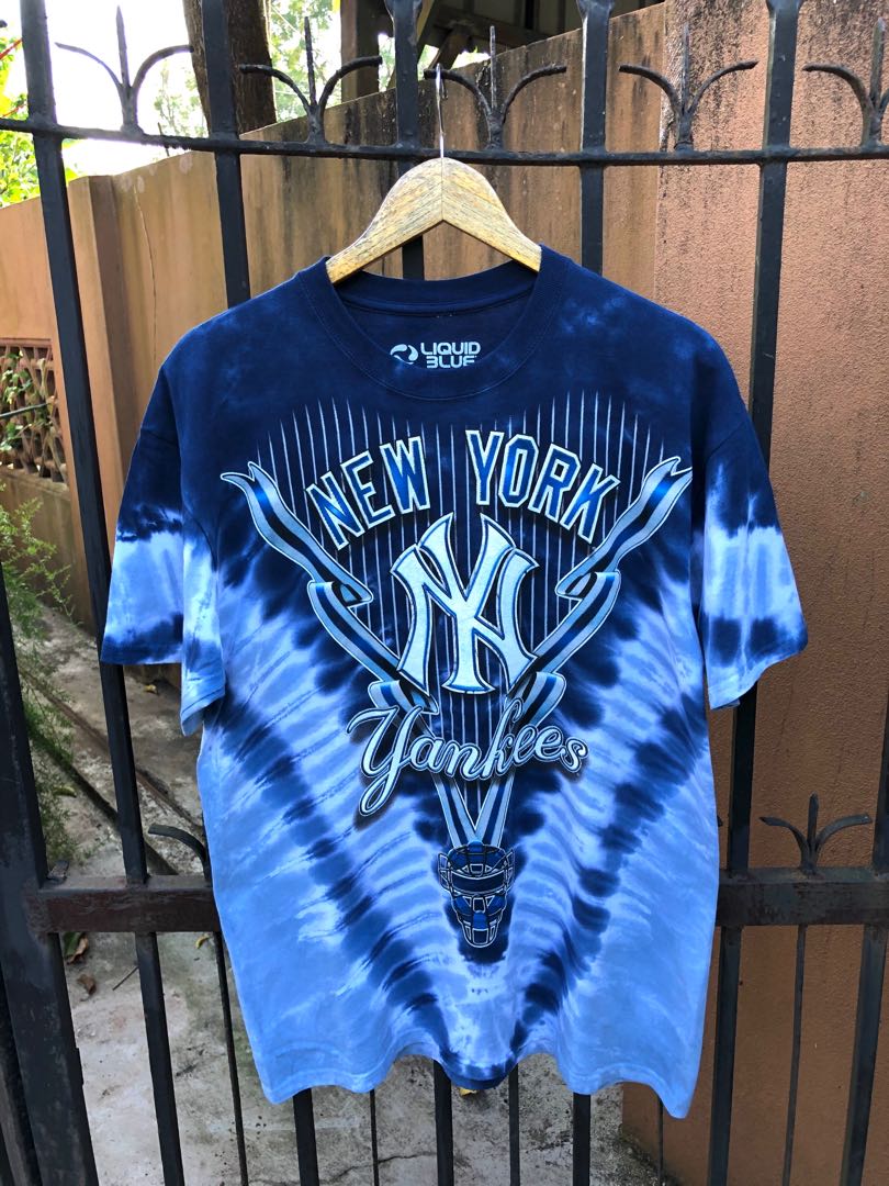 Liquid Blue New York Yankees Tie Dye, Men's Fashion, Tops & Sets