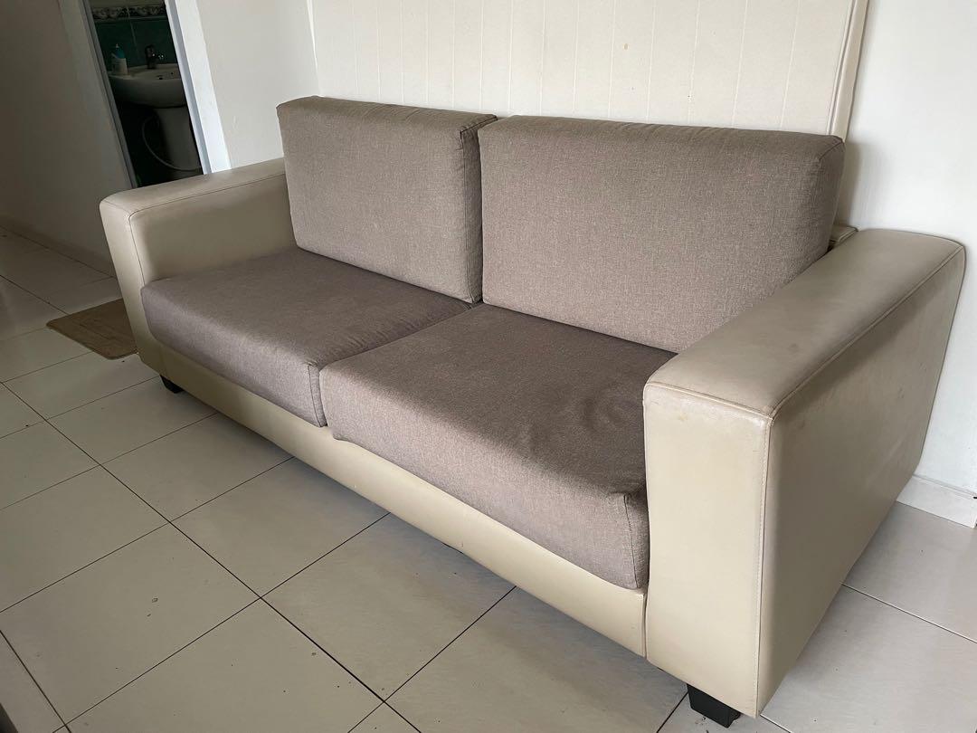Lshaped sofa set (good deal), Furniture & Home Living, Furniture
