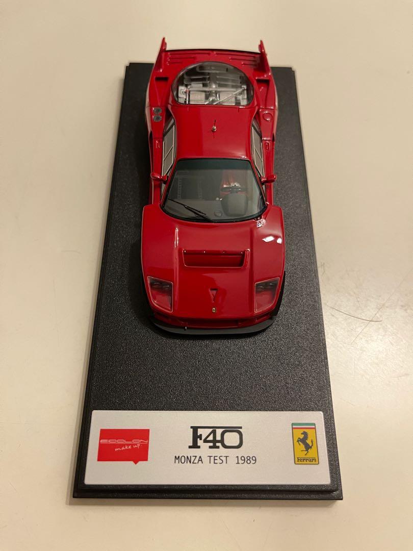 Makeup Eidolon 1/43 Ferrari F40 LM Test Monza 1989 EM025, 興趣及 