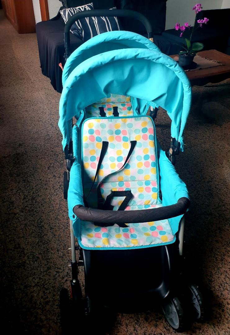Mamalove Double Stroller Babies Kids Going Out Strollers on Carousell