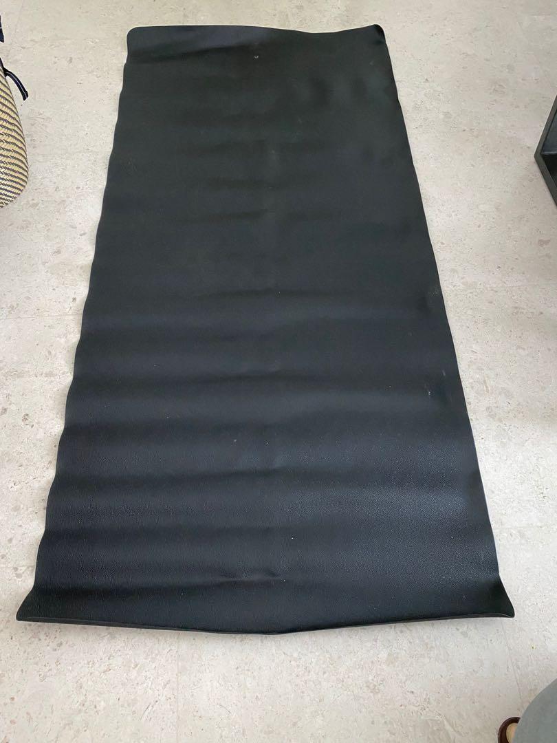 mat under bike trainer