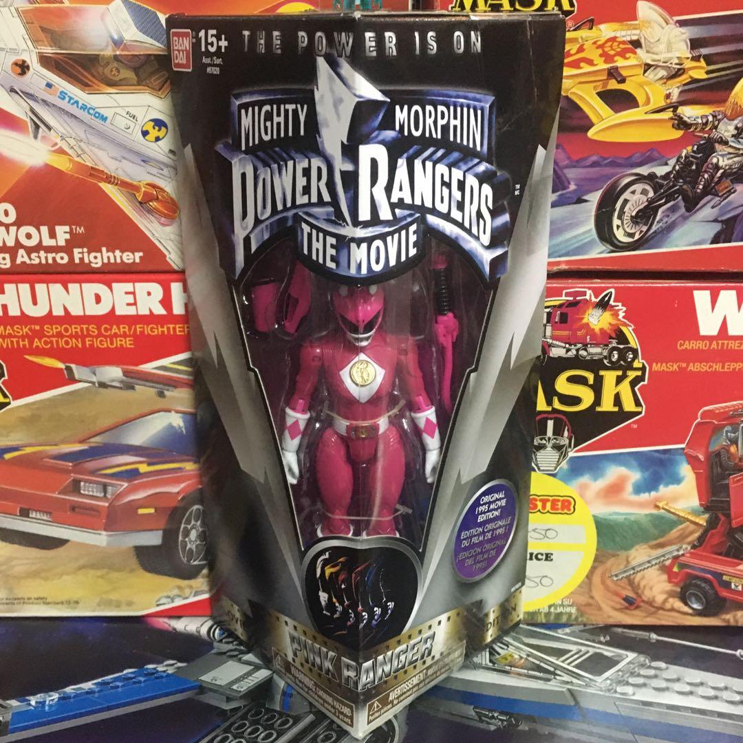 Mighty Morphin Power Rangers Movie Edition Pink Ranger Toys Games Action Figures Collectibles On Carousell