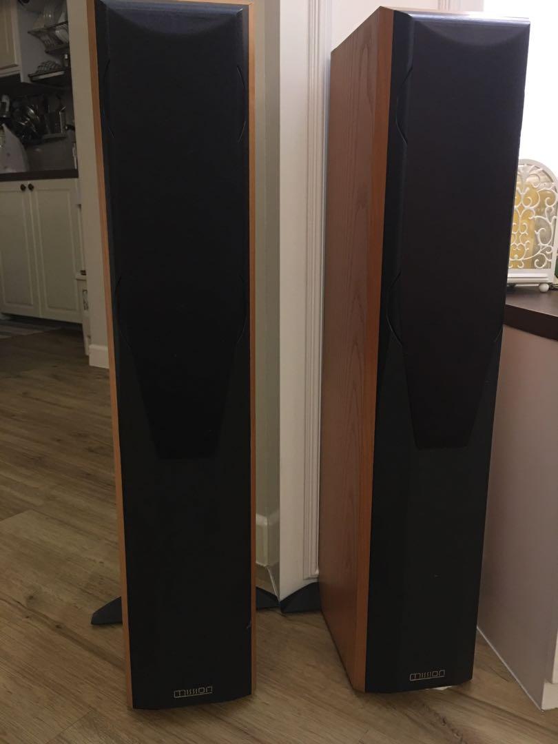 MISSION 773 FLOORSTANDING SPEAKERS, Audio, Soundbars, Speakers