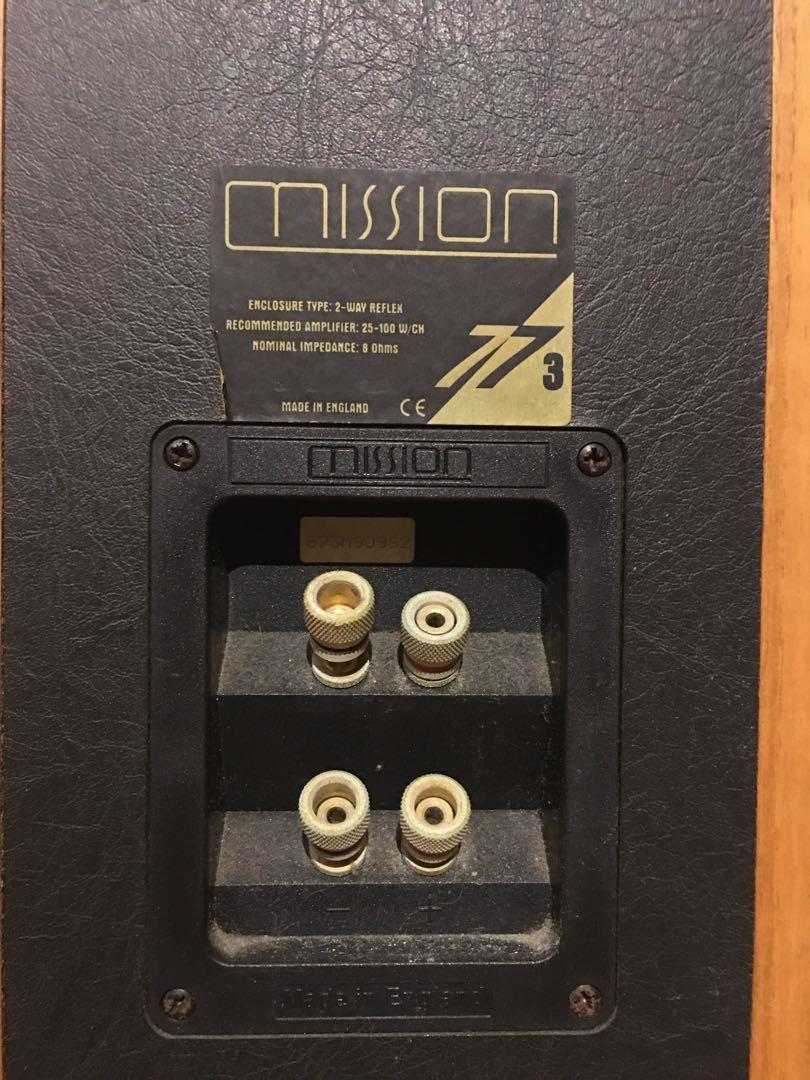 MISSION 773 FLOORSTANDING SPEAKERS, Audio, Soundbars, Speakers