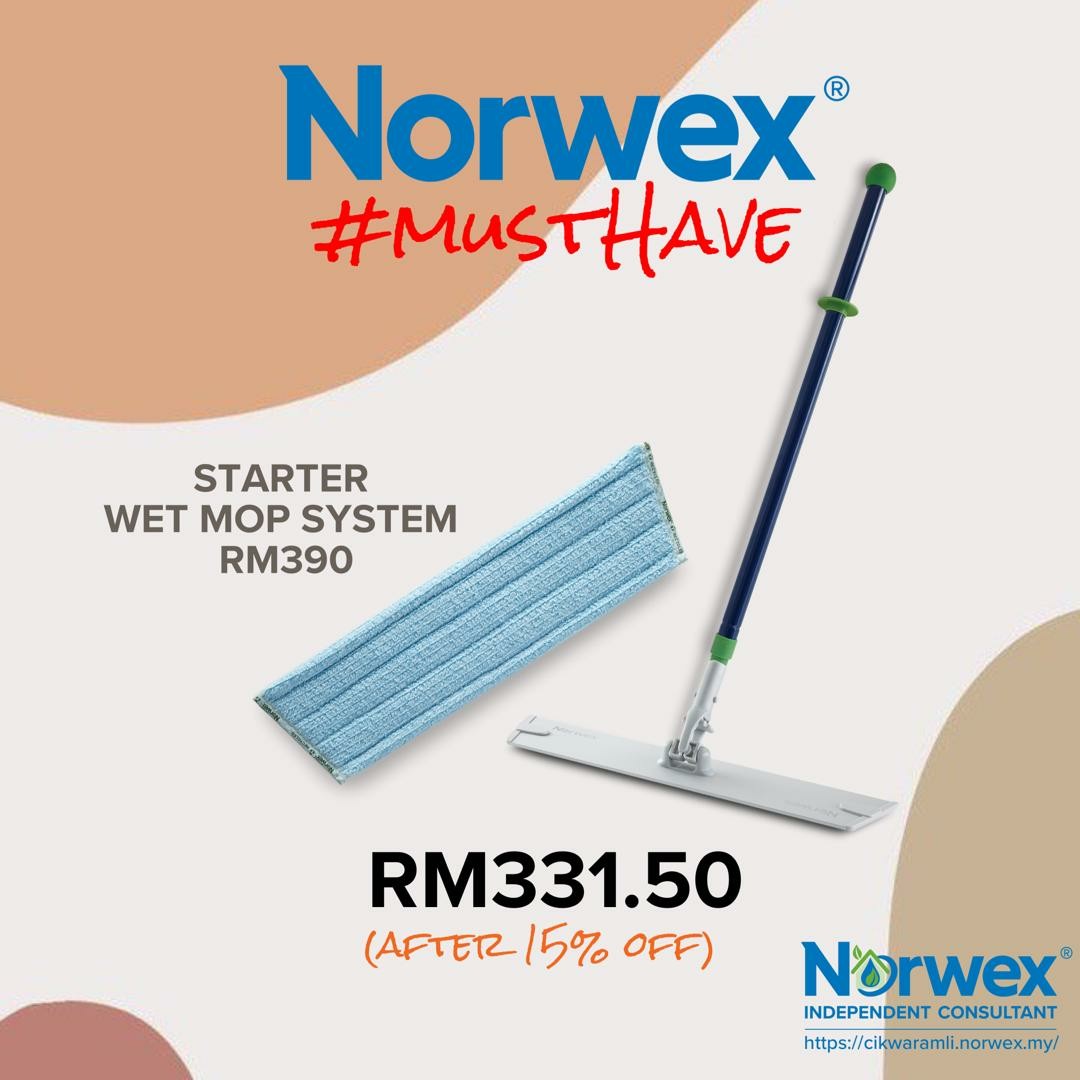 Mop Norwex Home Furniture Home Decor On Carousell