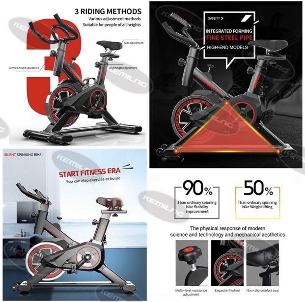 NEW Kemilng JICAN J200 Professional fitness SPINNING BIKE 1 YEAR WARRANTY ONLY Sports Equipment Sports Games Water Sports on Carousell