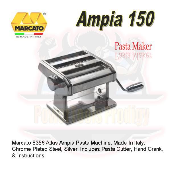 [NEW] MARCATO AMPIA 150 PASTA MAKER/ PASTA MACHINE / GOOD QUALITY, Food