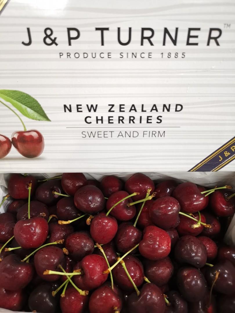 New Zealand J&P Turner Jumbo Cherries, Food & Drinks, Local Eats on ...