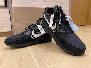 off white nike 90 black