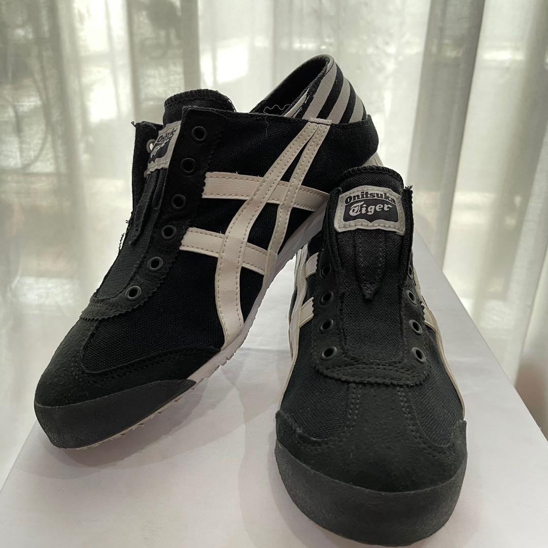 Onitsuka tiger online slip on hitam
