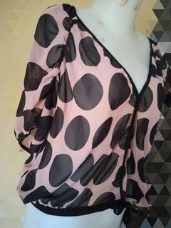 #bersih2021 Outer polkadot peach