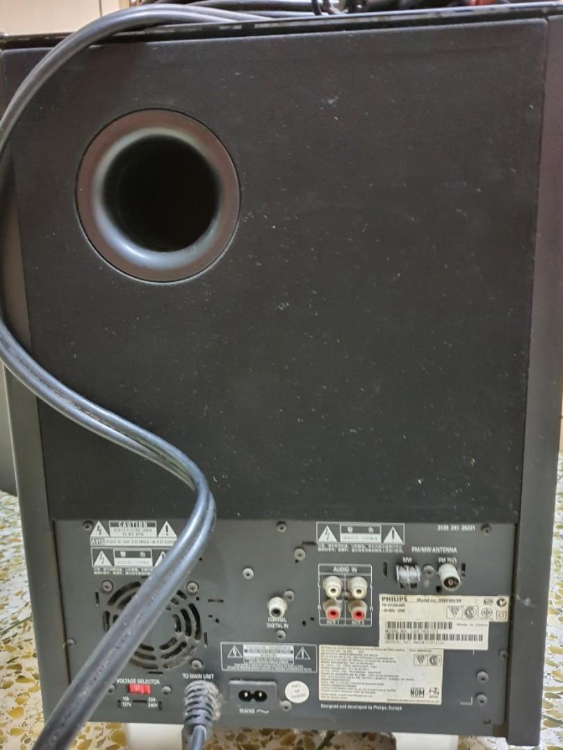 Philips DVD Home Theatre system HTS8100, TV & Home Appliances, TV