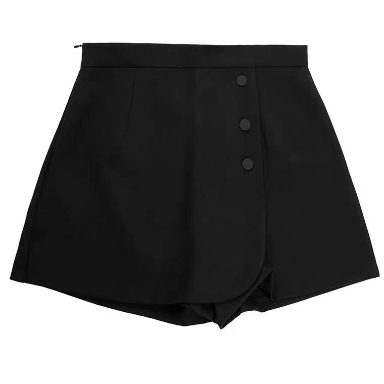 Plus size black skorts 2XL, Women's 