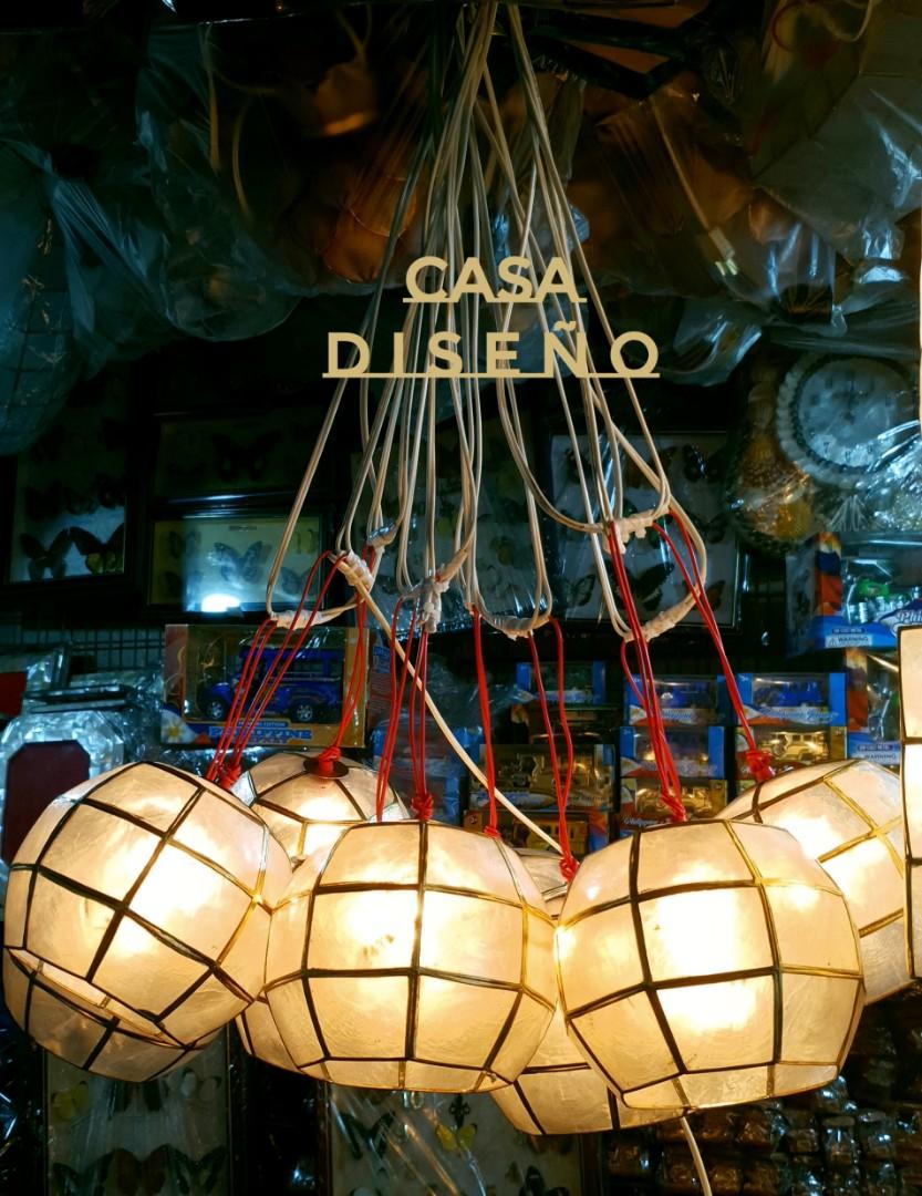 PURE CAPIZ LANTERN 6" WITH BULB (Category: Lighting) located in Caloocan City. Submitted by casadisenyo (Listing ID 1065039409, Image 1). Description: PURE CAPIZ LANTERN Size 6 inches ✔10 lanterns per set ✔ 3watts bulb included ✔ 4-5meters long 💰1,600 only STOCKS ON HAND ‼️ OPEN FOR BULK ORDERS WITH DISCOUNT 👌 📦COD METRO MANILA VIA LALAMOVE (PLUS DELIVERY FEE) 📦 PROVINCIAL SHIPPING VIA J&T/JRS/AP CARGO.