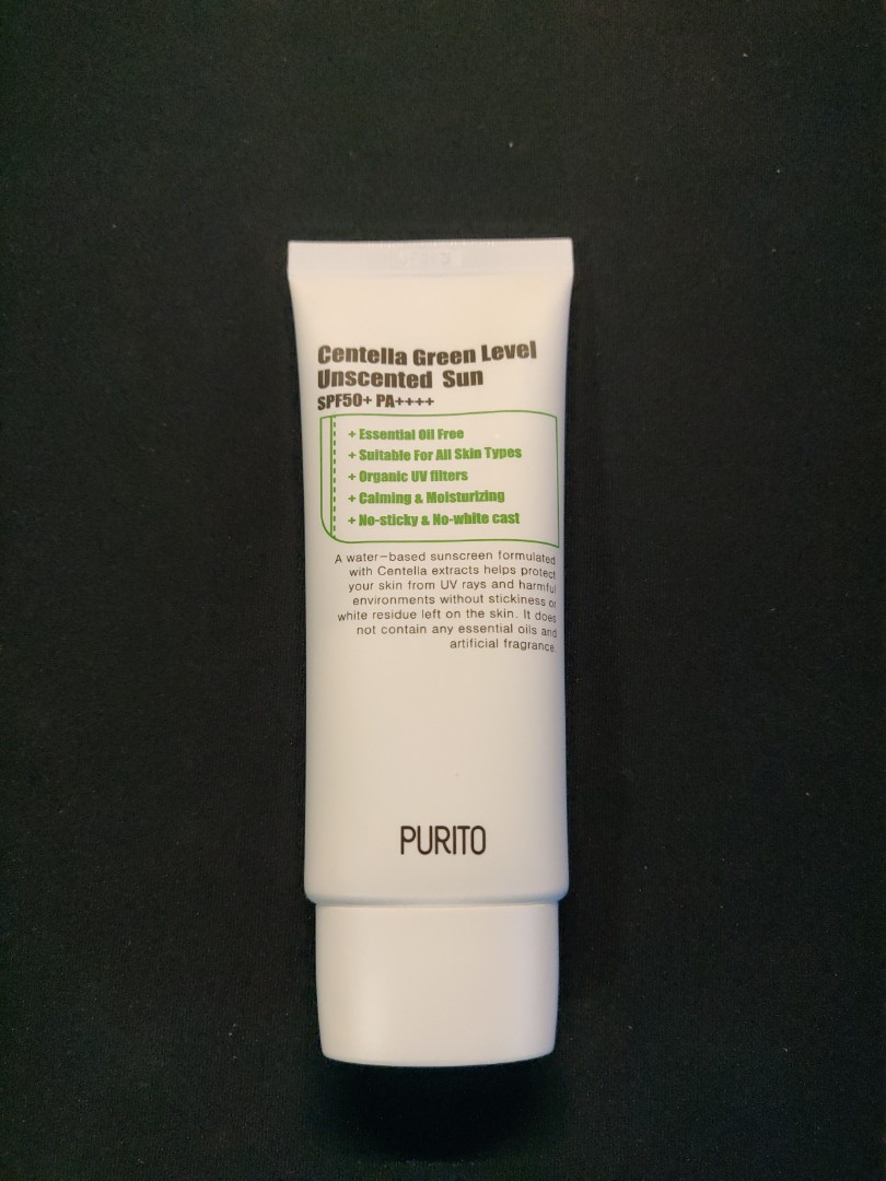 purito green tea sunscreen