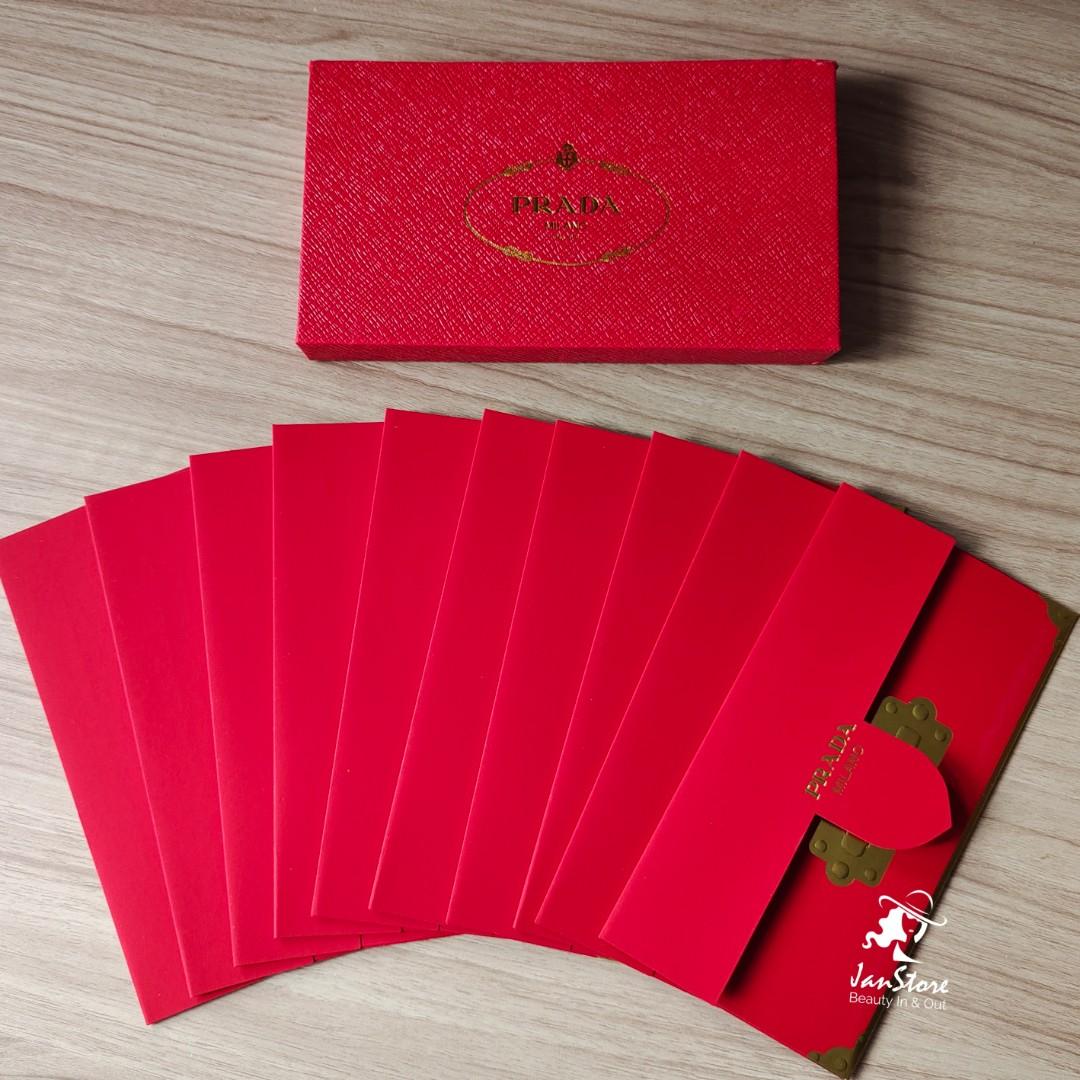 Ready Stock Authentic Prada Red Packets Angpow Angpao Design Craft Others On Carousell Ready Stock Authentic Prada Red Packets Angpow Angpao Design Craft Others On Carousell