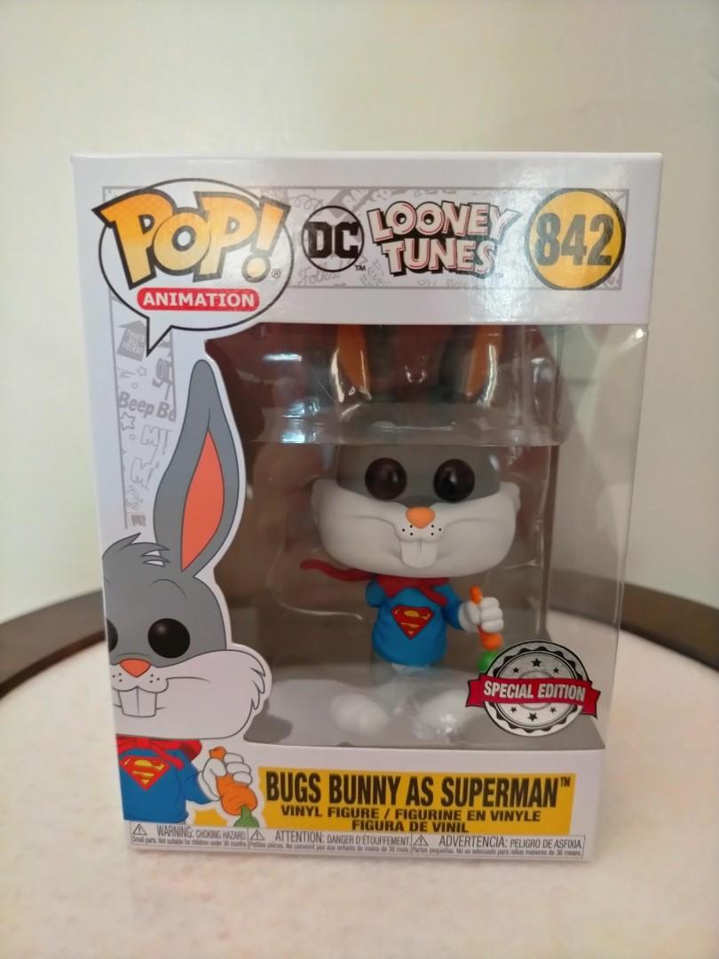 bugs bunny as superman funko pop