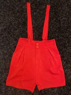 Red jumper short