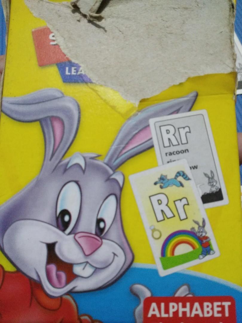 Letter Rabbit Flashcard SALE!! Alphabet Flashcards- Reader Rabbit, Hobbies & Toys, Toys & Games ...