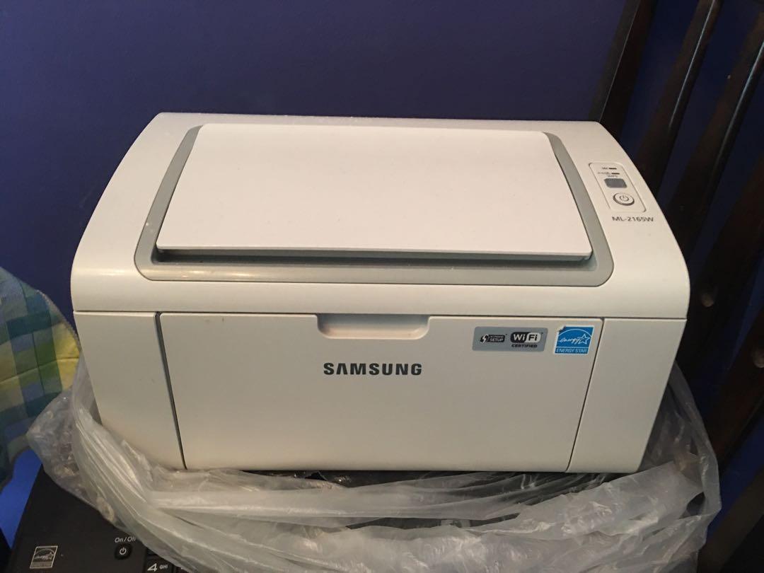 Samsung Ml 2165w Printer Computers Tech Printers Scanners Copiers On Carousell