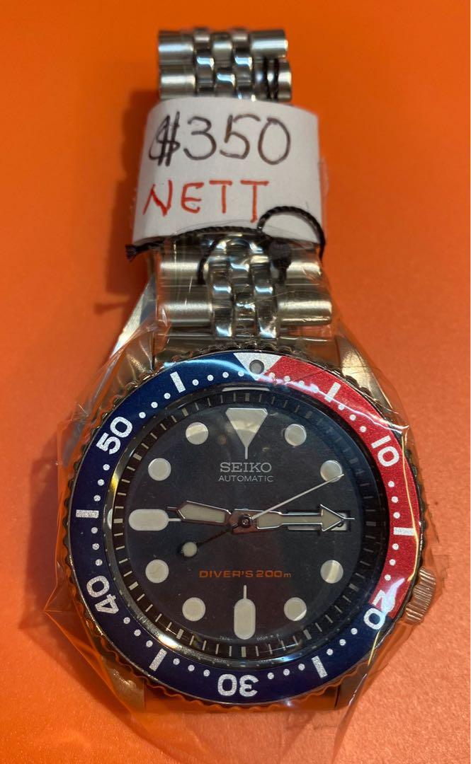 Seiko SKX009K2 Men s Fashion Watches Accessories Watches on Carousell