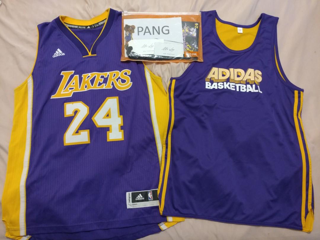 Adidas Kobe Bryant Los Angeles LA Lakers baskerball NBA swingman