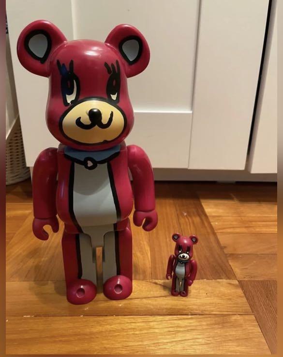 只限sf到付伊勢丹限定中古bearbrick Modern Pets Set 400 100 Used Bape Ape Van 玩具 遊戲類 玩具 Carousell