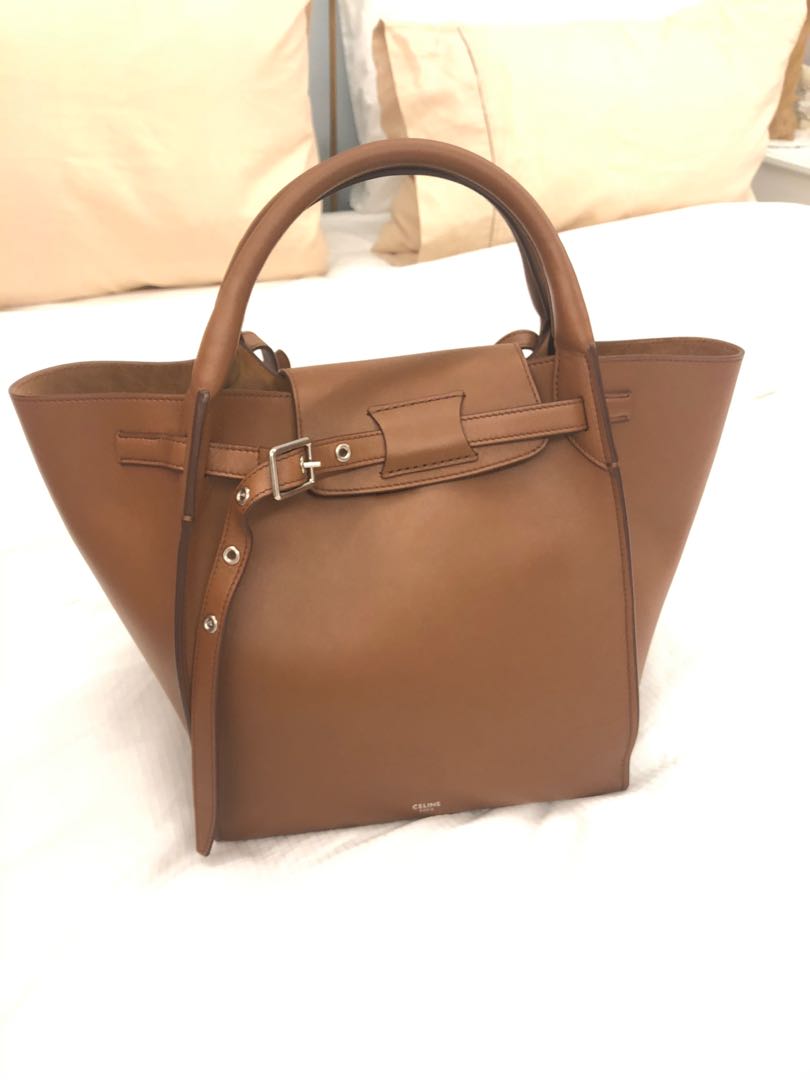 Celine Small Big bag in smooth calf skin w long shoulder strap
