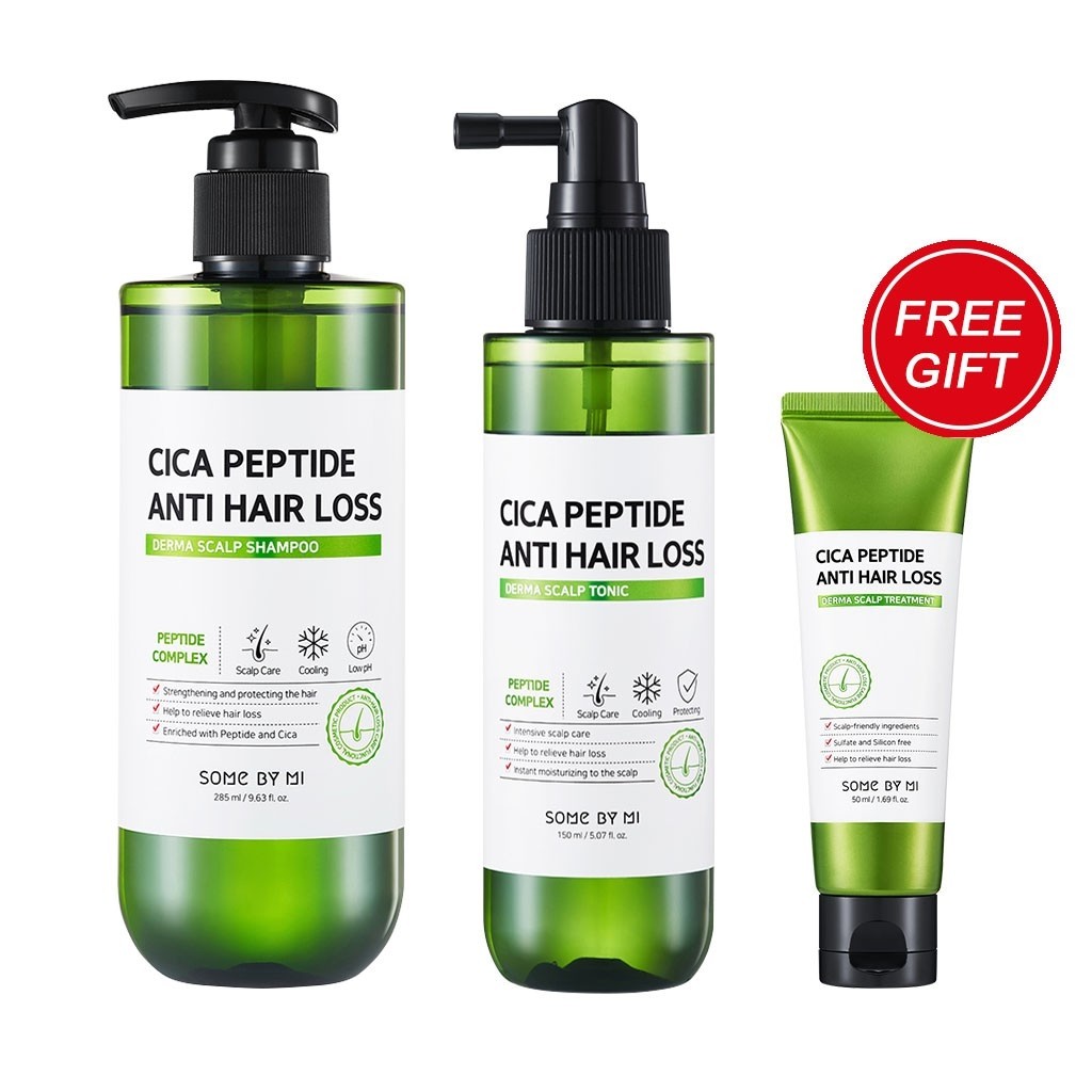 derma multi peptide hair serum