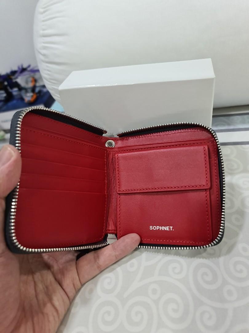 Sophnet Leather Zip Wallet