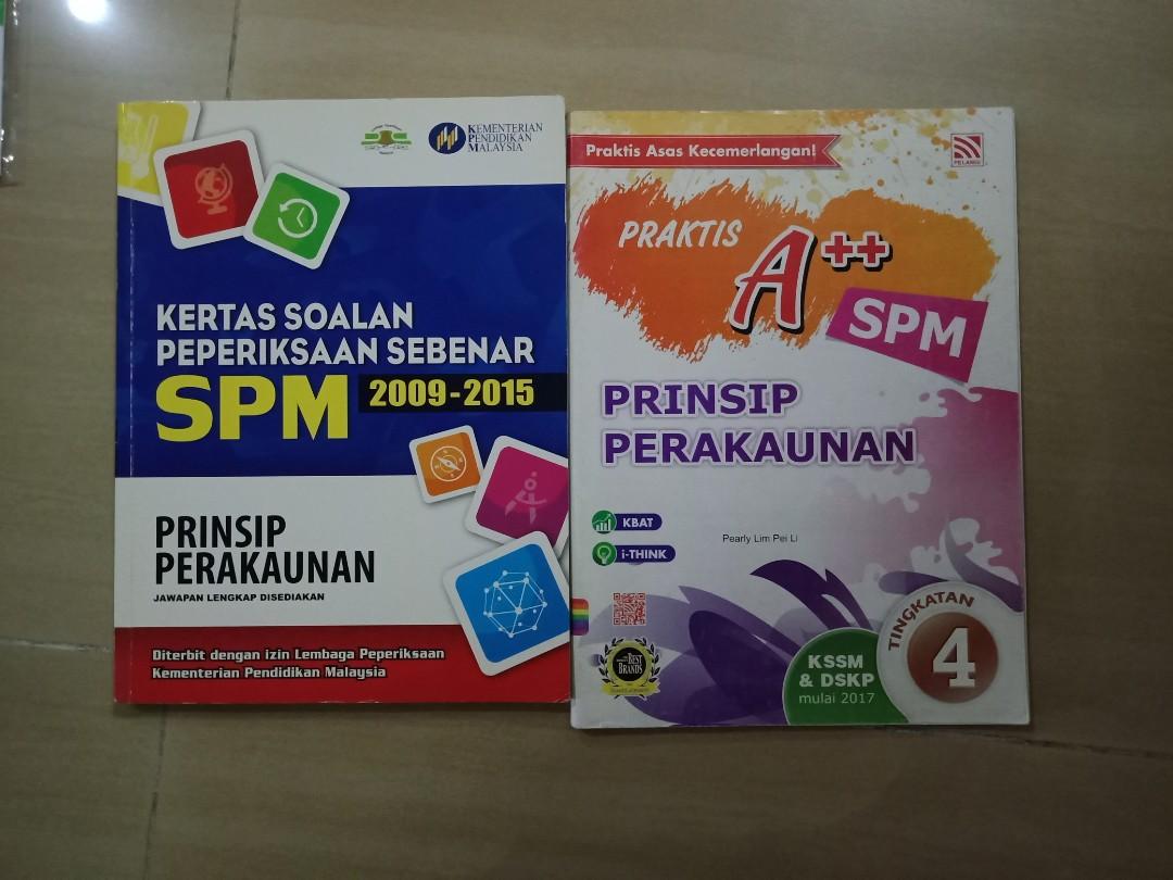 Spm Workbooks Prinsip Perakaunan Rm1 Per Piece Textbooks On Carousell