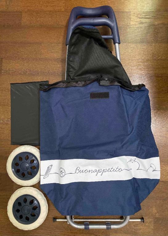 SuperBN Grocery Shopping Trolley Bag with Wheel, Everything Else 