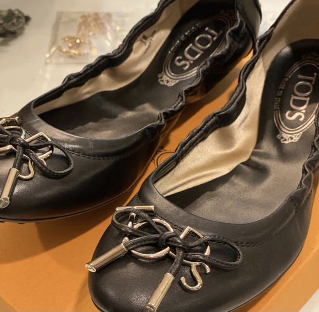 tods ballerina shoes