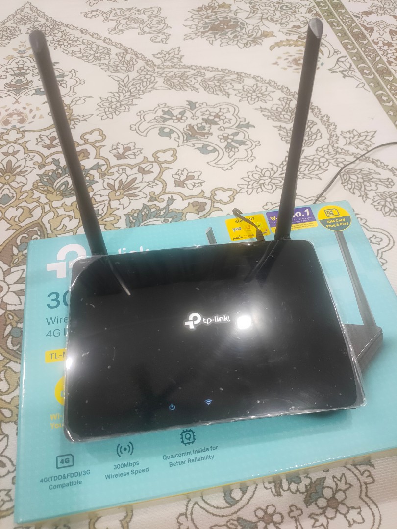 Tp Link Tl Mr6400 4g Lte Wireless Wifi Modem Router 300mbps Electronics Others On Carousell