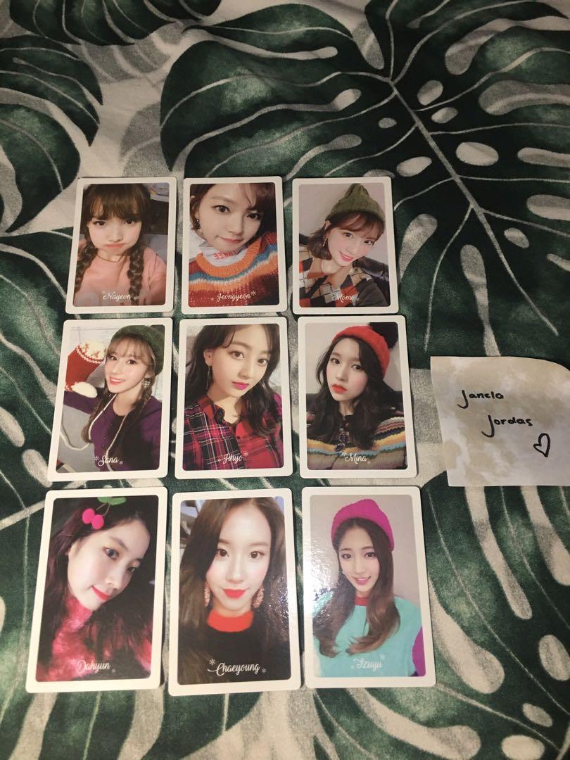 Twice Merry Happy Pob Photocards Hobbies Toys Memorabilia Collectibles K Wave On Carousell