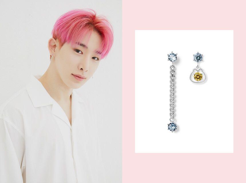 Twotuckgom Monsta X Jewelry Bracelet Earrings Minggom Hamgom Bebegom Minhyuk Kihyun Wonho Hobbies Toys Memorabilia Collectibles K Wave On Carousell