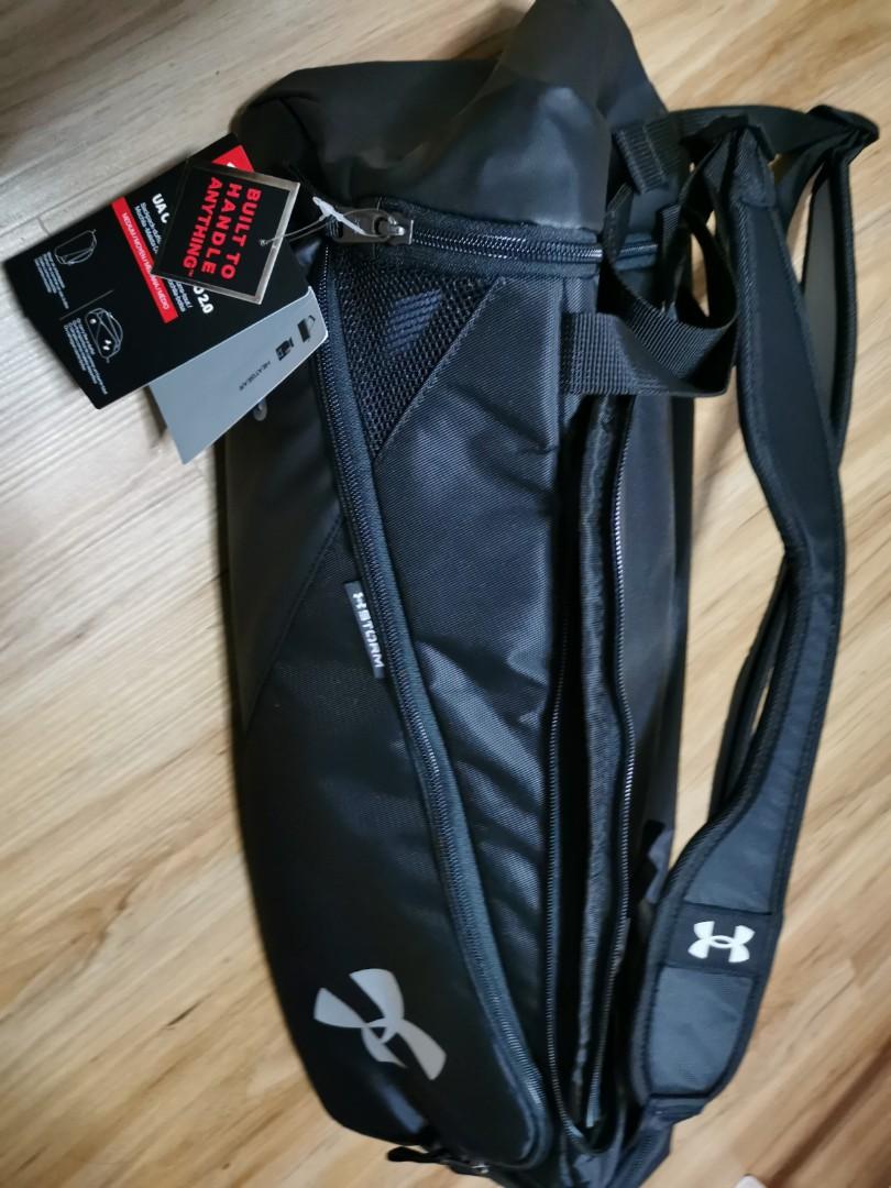 Under Armour Contain Duo 2.0 Backpack/Duffel bag, Men's Fashion, Bags, Backpacks on Carousell