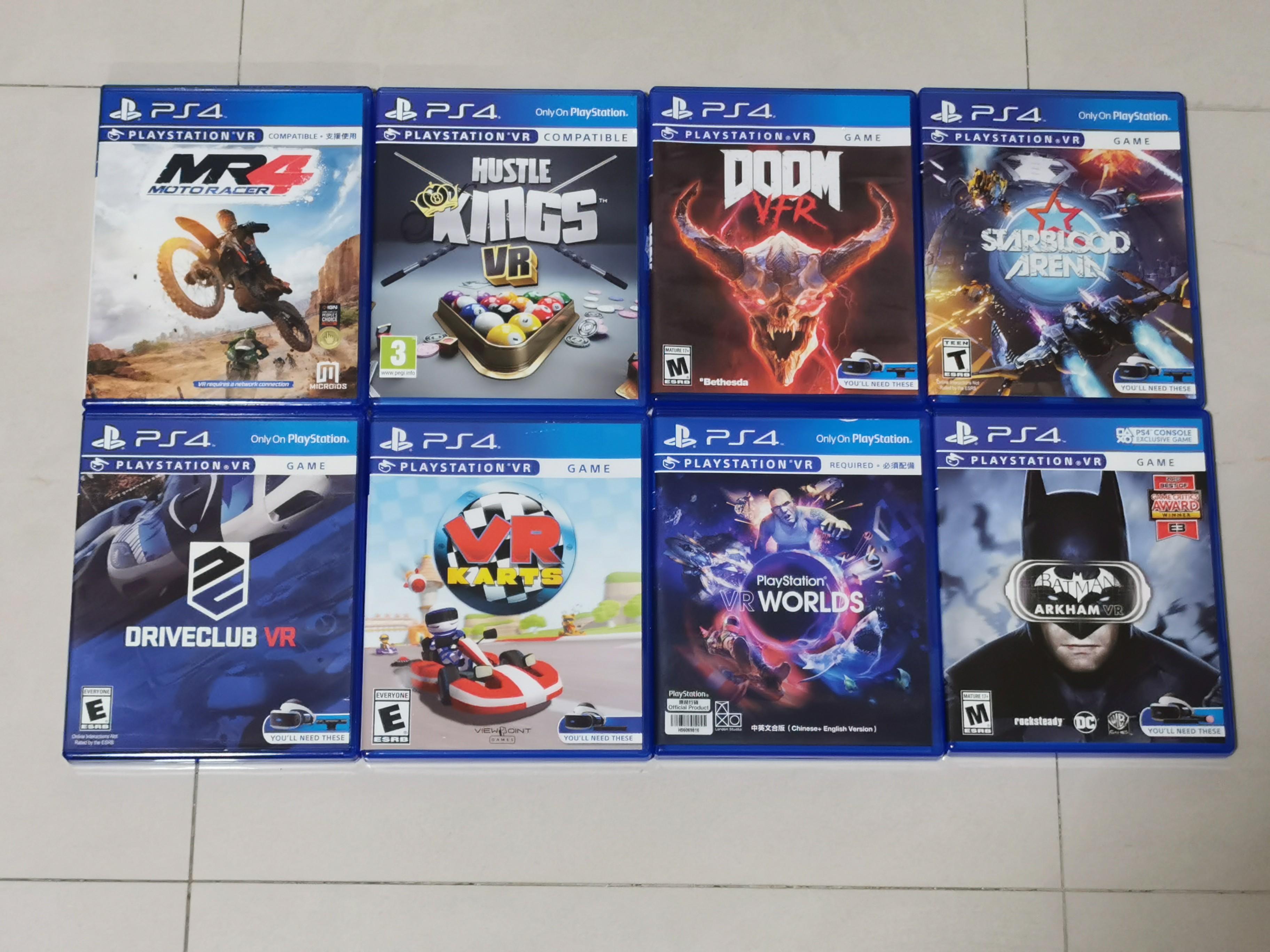 Used ps4 shop vr games