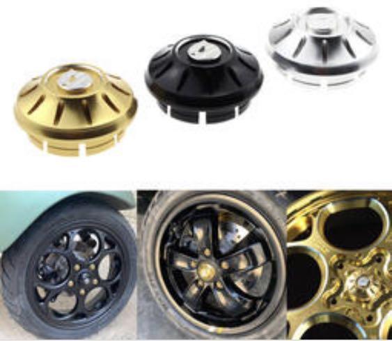 黑色vespa 桃子加工廠cnc 輪框中心飾蓋全車系通用 電單車買賣 Carousell