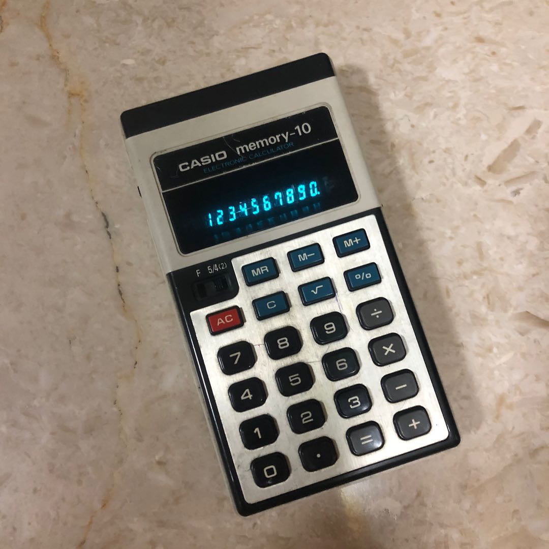 Casio calculator sales made in