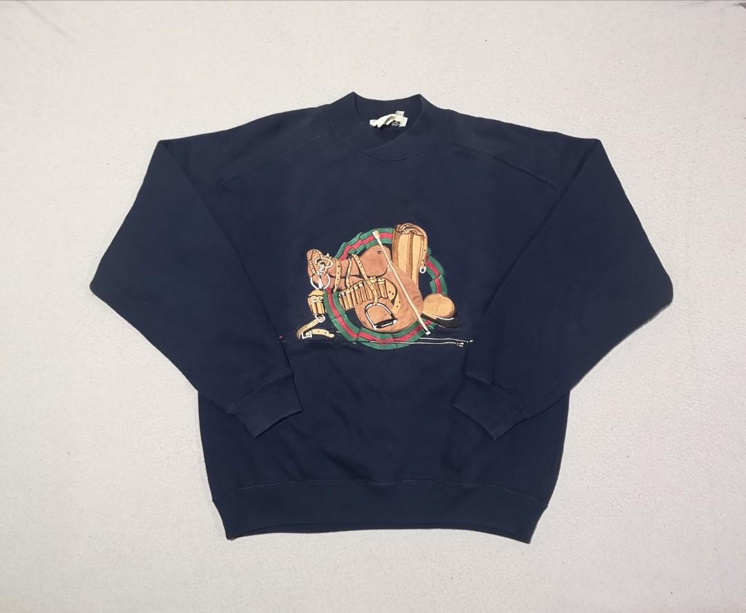 vintage gucci crewneck sweatshirt