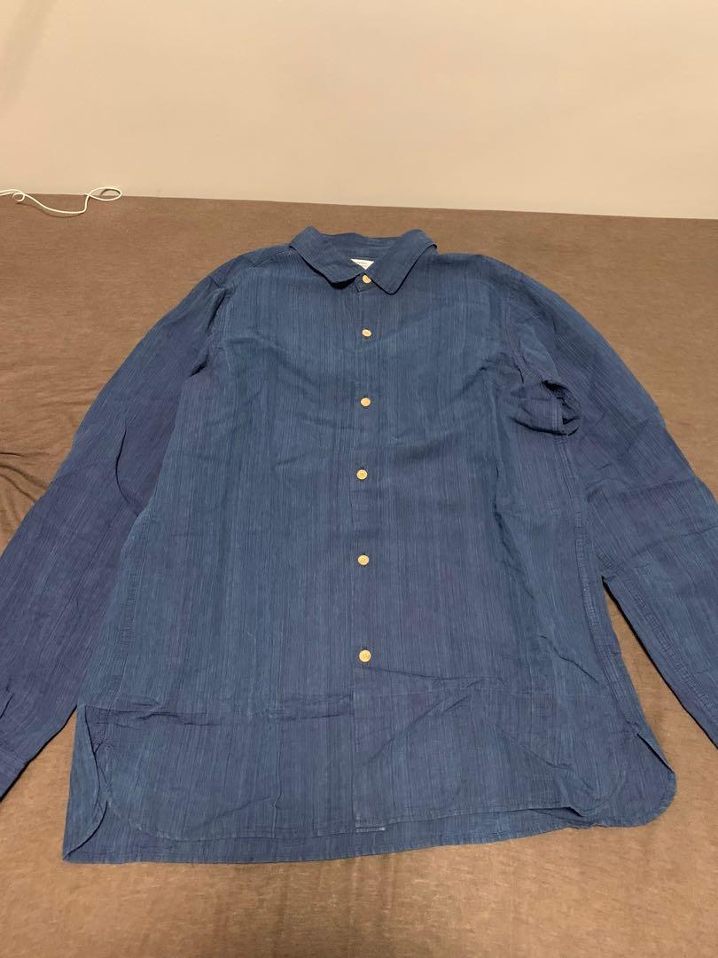 visvim LONG RIDER SHIRT L/S (OVERDYED) NAVY 1 FIL IRIS ICT fbt 101 KOFU BANDANA JOURNEYMAN スウェット パーカー visvim LONG RIDER shirt L⁄S ブルー1(S)